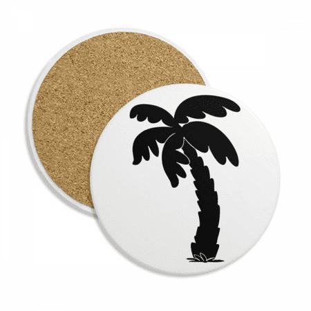 Coconut Tree Black Outline Coaster Cup Mug Tabletop Protection Absorbent Stone
Coconut Tree Black Outline Coaster Cup Mug Tabletop Protection Absorbent Stone