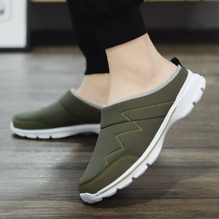 STEADY Lovers Men s Slippers With Plush Home Antiskid Shoes In Autumn And Winter Indoor And Outdoor Cotton Slippers Green / 44
STEADY Lovers Men s Slippers With Plush Home Antiskid Shoes In Autumn And Winter Indoor And Outdoor Cotton Slippers Green / 44