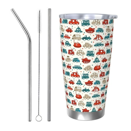 Coaee Artoon Car for 20oz Insulated Kettle Water Bottle For Running Hiking Cycling Climbing Men S Woman Insulated Water Bottle-Straw Three-piece Set
Coaee Artoon Car for 20oz Insulated Kettle Water Bottle For Running Hiking Cycling Climbing Men S Woman Insulated Water Bottle-Straw Three-piece Set