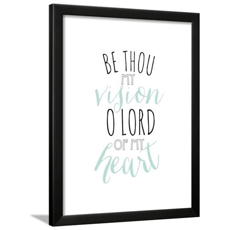 Be Thou My Vision Framed Print Wall Art By Alli Rogosich