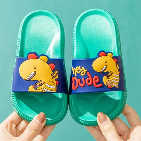 Oalirro Slide Sandals Cartoon Dinosaur Boys Girls Non-slip Home Bathing Beach Sandals Slippers Shoes
Oalirro Slide Sandals Cartoon Dinosaur Boys Girls Non-slip Home Bathing Beach Sandals Slippers Shoes