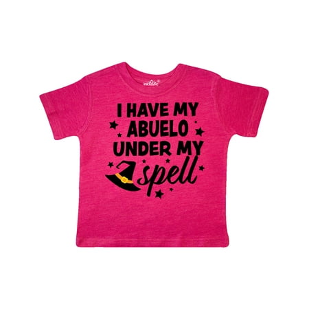 Inktastic I Have My Abuelo Under My Spell with Cute Witch Hat Gift Toddler Boy or Toddler Girl T-Shirt
Inktastic I Have My Abuelo Under My Spell with Cute Witch Hat Gift Toddler Boy or Toddler Girl T-Shirt