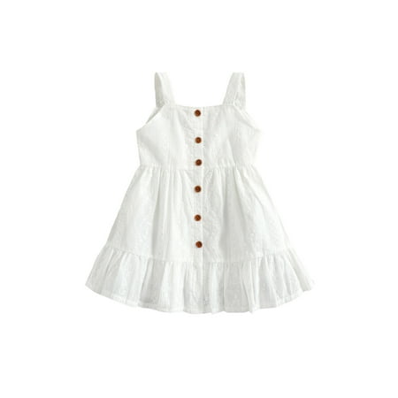 ZIYIXIN Toddler Baby Girls Summer Dress Casual Sleeveless Ruffle Hem A line Tutu Sundress Beach Dress White 2-3 Years
ZIYIXIN Toddler Baby Girls Summer Dress Casual Sleeveless Ruffle Hem A line Tutu Sundress Beach Dress White 2-3 Years