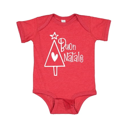 Inktastic Buon Natale Christmas Tree with Heart and Star Gift Baby Boy or Baby Girl Bodysuit
Inktastic Buon Natale Christmas Tree with Heart and Star Gift Baby Boy or Baby Girl Bodysuit