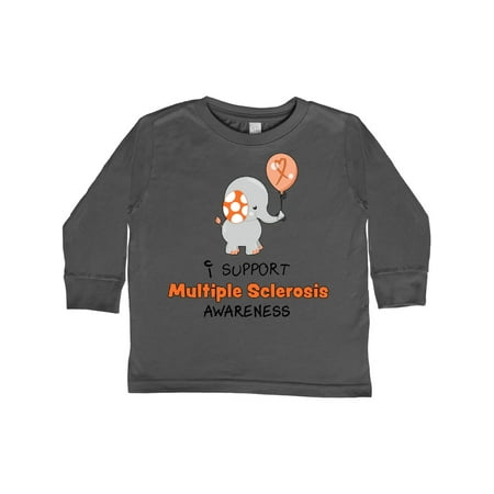 Inktastic I Support Multiple Sclerosis Awareness cute elephant and balloon Gift Toddler Boy or Toddler Girl Long Sleeve T-Shirt
Inktastic I Support Multiple Sclerosis Awareness cute elephant and balloon Gift Toddler Boy or Toddler Girl Long Sleeve T-Shirt