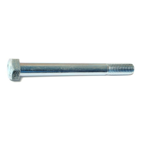1/2 -13 x 5 Zinc Plated Grade 2 / A307 Steel Coarse Thread Hex Bolts HBHS-401