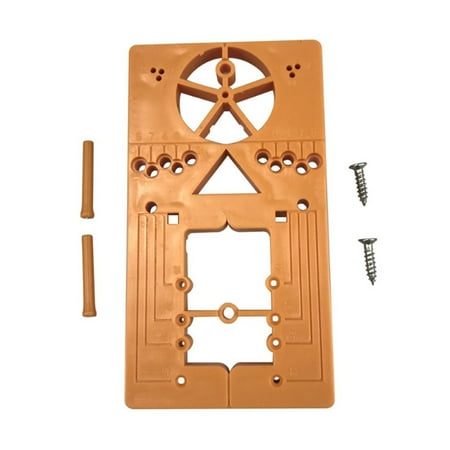 Woodworking Hinge Hole Puncher Hinge Jig Hole Drill Guide Bit Wood Cutter Carpenter Woodworking Hole Opener Template B
Woodworking Hinge Hole Puncher Hinge Jig Hole Drill Guide Bit Wood Cutter Carpenter Woodworking Hole Opener Template B