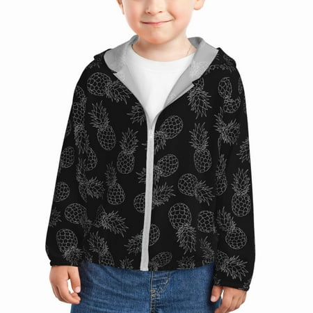 Zeuib White Pineapples Print Girls & Boys Sun Protection Hoodie with UPF 50+ Children’s Quick-Dry Jacket Perfect for Outdoor Activities-2 Years
Zeuib White Pineapples Print Girls & Boys Sun Protection Hoodie with UPF 50+ Children’s Quick-Dry Jacket Perfect for Outdoor Activities-2 Years