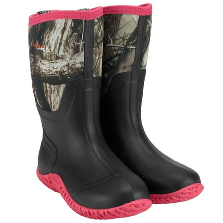 Women‘s Rain Boots Waterproof Insulated Muck Mud Boots Rubber Grden Boot Outdoor