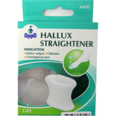 Oppo Toe Separator Hallux Straighteners Gel, Small (6420) 2 ea (Pack of 4)