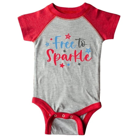 Inktastic 4th of July Free to Sparkle in Red White and Blue Gift Baby Boy or Baby Girl Bodysuit
Inktastic 4th of July Free to Sparkle in Red White and Blue Gift Baby Boy or Baby Girl Bodysuit
