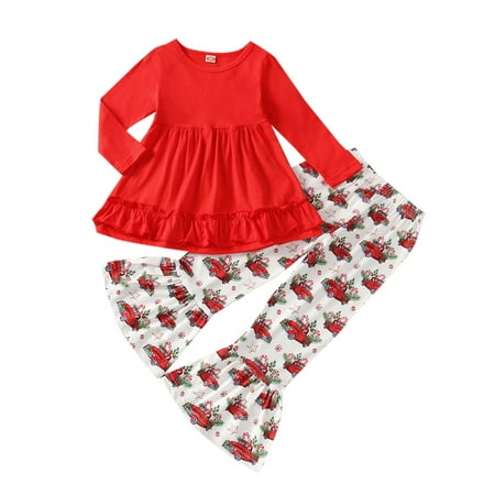 Christmas Toddler Baby Kid Girls Clothes Set Ruffles Long Sleeve Tops Car Print Pants Xmas Outfits
Christmas Toddler Baby Kid Girls Clothes Set Ruffles Long Sleeve Tops Car Print Pants Xmas Outfits