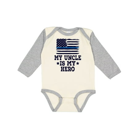 Inktastic Police Officer Uncle is My Hero Gift Baby Boy or Baby Girl Long Sleeve Bodysuit
Inktastic Police Officer Uncle is My Hero Gift Baby Boy or Baby Girl Long Sleeve Bodysuit