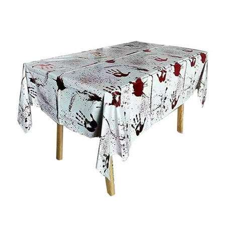 Halloween Table Cloth Pumpkin Skull Castle Festival Holiday Party Decoration