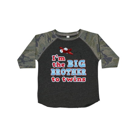 Inktastic I m the Big Brother to Twins. Gift Toddler Boy Girl T-Shirt