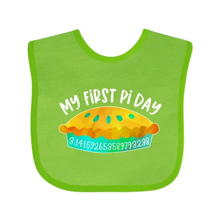 Inktastic My 1st Pi Day Blue Green Pie Pan Pun Gift Baby Boy or Baby Girl Bib
Inktastic My 1st Pi Day Blue Green Pie Pan Pun Gift Baby Boy or Baby Girl Bib