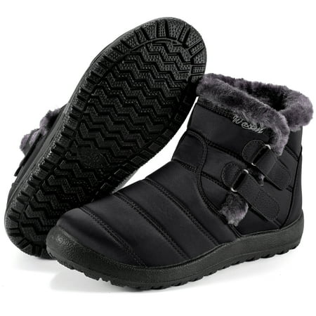 Boots Winter Shoes with Warm Plush Fleece Lined Ankle Booties Outdoor Comfortable Slip On Waterproof Hiking Shoe
Boots Winter Shoes with Warm Plush Fleece Lined Ankle Booties Outdoor Comfortable Slip On Waterproof Hiking Shoe