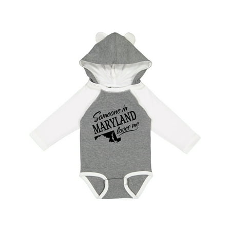Inktastic Someone in Maryland Loves Me Gift Baby Boy or Baby Girl Long Sleeve Bodysuit
Inktastic Someone in Maryland Loves Me Gift Baby Boy or Baby Girl Long Sleeve Bodysuit
