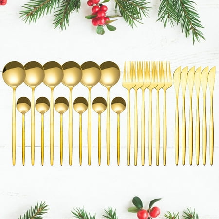 〖Yilirongyumm〗Kitchen Organization Cutlery And For 6 Steel Spoon Stainless Fork Set People Service 24 Pieces Kitchen,Dining & Bar
〖Yilirongyumm〗Kitchen Organization Cutlery And For 6 Steel Spoon Stainless Fork Set People Service 24 Pieces Kitchen,Dining & Bar
