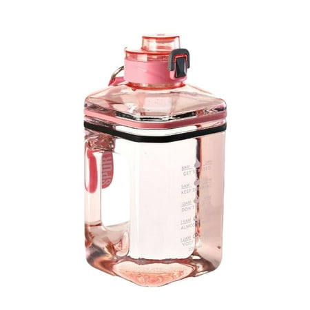 Fovolat Sports Water Bottle Jug|Motivate Sports Water Bottle 0.6 Gallon/2.2L|BPA Free Water Bottles with Lid for Daily Drinking White/Red/Black/Blue 
Fovolat Sports Water Bottle Jug|Motivate Sports Water Bottle 0.6 Gallon/2.2L|BPA Free Water Bottles with Lid for Daily Drinking White/Red/Black/Blue