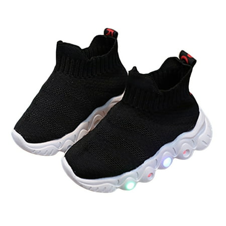 RUICUW Children Shoes Thick Soled Sneakers Fashionable And Casual Luminous Light Shoes Soft Soled Slip On Sneakers 18-21 Months
RUICUW Children Shoes Thick Soled Sneakers Fashionable And Casual Luminous Light Shoes Soft Soled Slip On Sneakers 18-21 Months