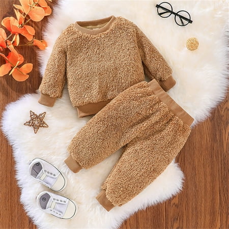 Hunpta Newborn Infant Baby Girls Boys Cotton Solid Autumn Long Sleeve Pants Fleece Set Clothes
Hunpta Newborn Infant Baby Girls Boys Cotton Solid Autumn Long Sleeve Pants Fleece Set Clothes