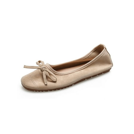 UKAP Womens Ballet Flats Slip On Loafers Bowknot Flat Shoes Cozy Dress Shoe Women Comfort Lightweight Beige 6
UKAP Womens Ballet Flats Slip On Loafers Bowknot Flat Shoes Cozy Dress Shoe Women Comfort Lightweight Beige 6