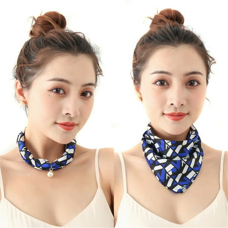 Liveday Pearl Pendant Printed Silk Scarf Necklace Fashionable Durable Cute for Women Men New
Liveday Pearl Pendant Printed Silk Scarf Necklace Fashionable Durable Cute for Women Men New