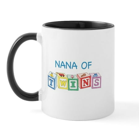 CafePress - Nana Of Twins Blocks Mug - 11 oz Ceramic Mug - Novelty Coffee Tea Cup
CafePress - Nana Of Twins Blocks Mug - 11 oz Ceramic Mug - Novelty Coffee Tea Cup