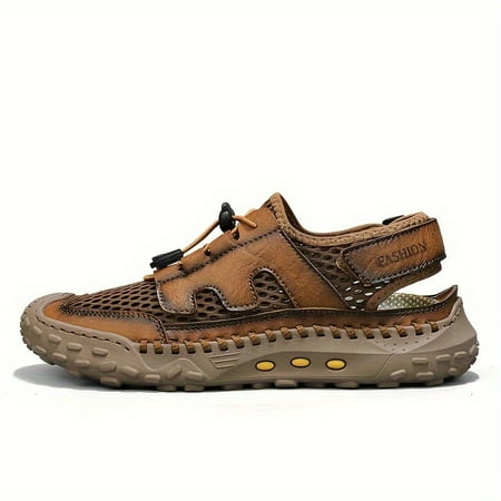 Men s Closed Toes Sandals Outdoor Beach Slip On Summer Breathable Soft Flat Sandals Hook And Loop Back Strap Casual Woven Sandals Men s Casual Shoes
Men s Closed Toes Sandals Outdoor Beach Slip On Summer Breathable Soft Flat Sandals Hook And Loop Back Strap Casual Woven Sandals Men s Casual Shoes