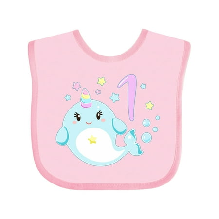 Inktastic Happy 1st Birthday with Cute Narwhal Stars and Bubbles Gift Baby Boy or Baby Girl Bib
Inktastic Happy 1st Birthday with Cute Narwhal Stars and Bubbles Gift Baby Boy or Baby Girl Bib