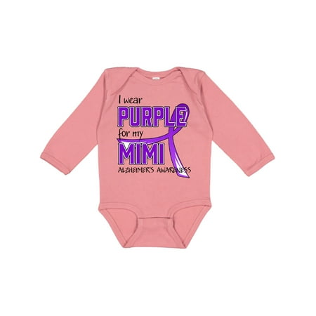 Inktastic I Wear Purple for My Mimi- Alzheimers Awareness Gift Baby Boy or Baby Girl Long Sleeve Bodysuit
Inktastic I Wear Purple for My Mimi- Alzheimers Awareness Gift Baby Boy or Baby Girl Long Sleeve Bodysuit