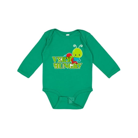 Inktastic Very Hungry Gift Baby Boy or Baby Girl Long Sleeve Bodysuit