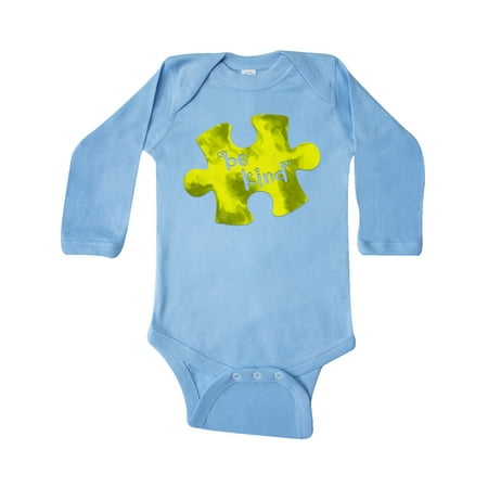 Inktastic Autism Awareness Be Kind Green Puzzle Piece Gift Baby Boy or Baby Girl Long Sleeve Bodysuit
Inktastic Autism Awareness Be Kind Green Puzzle Piece Gift Baby Boy or Baby Girl Long Sleeve Bodysuit