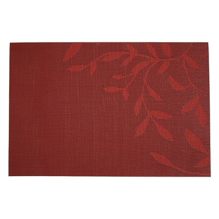 Goohae Dining Table Mat Clearance! Dining Table Mat Round Heat-Resistant Pvc Table Mat Waterproof Placemat for Dining Kitchen And Party Red
Goohae Dining Table Mat Clearance! Dining Table Mat Round Heat-Resistant Pvc Table Mat Waterproof Placemat for Dining Kitchen And Party Red