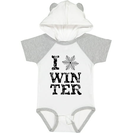 Inktastic I Love Winter- Black and White Snowflakes Gift Baby Boy or Baby Girl Bodysuit
Inktastic I Love Winter- Black and White Snowflakes Gift Baby Boy or Baby Girl Bodysuit