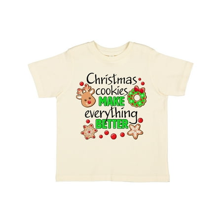 Inktastic Christmas Cookies Make Everything Better Gift Toddler Boy or Toddler Girl T-Shirt
Inktastic Christmas Cookies Make Everything Better Gift Toddler Boy or Toddler Girl T-Shirt