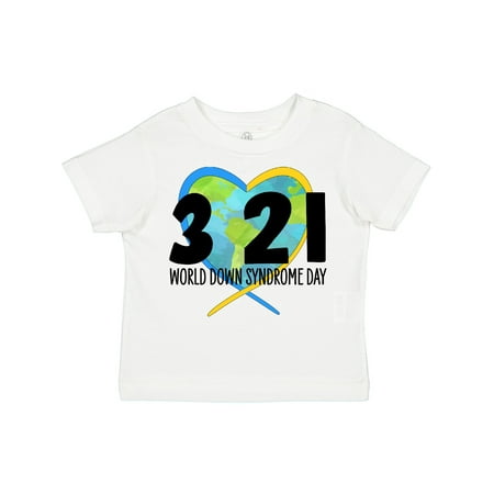 Inktastic 3 21 World Down Syndrome Day Heart Shaped Earth Gift Toddler Boy or Toddler Girl T-Shirt
Inktastic 3 21 World Down Syndrome Day Heart Shaped Earth Gift Toddler Boy or Toddler Girl T-Shirt