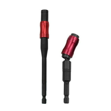 145MM Long Magnetic Ring Screwdriver Bits Drill Hand Tool Drill Bit Extension Rod Quick Change Holder Red+Black Set
145MM Long Magnetic Ring Screwdriver Bits Drill Hand Tool Drill Bit Extension Rod Quick Change Holder Red+Black Set