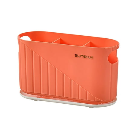 Wall-Mounted Chopstick Cage Non-Perforated Drainage Kitchen Rack With Hooks for Desktop Placement In Two Placement Modes Orange
Wall-Mounted Chopstick Cage Non-Perforated Drainage Kitchen Rack With Hooks for Desktop Placement In Two Placement Modes Orange