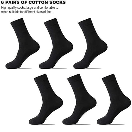 KEVCHE 6 Pairs Unisex Socks Warm Sports Socks Business Long with Durable Suitable for Leisure Black
KEVCHE 6 Pairs Unisex Socks Warm Sports Socks Business Long with Durable Suitable for Leisure Black