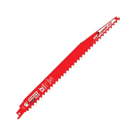 Diablo Demo Demon 12 in. Carbide Tipped Reciprocating Saw Blade 3 Tpi 1 Pk
Diablo Demo Demon 12 in. Carbide Tipped Reciprocating Saw Blade 3 Tpi 1 Pk