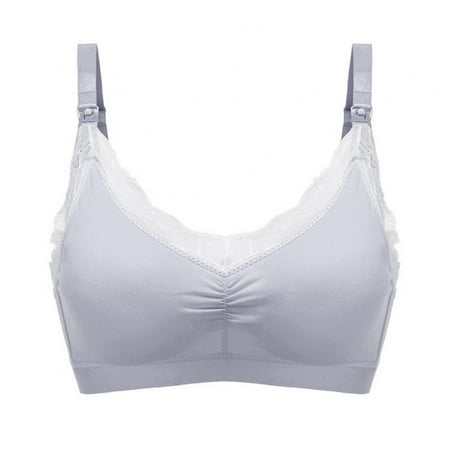 Kernelly Padded Nursing Bra for Women Sleep Maternity Bralette for Breastfeeding