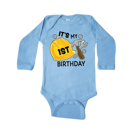 Inktastic Its My 1st Birthday with Construction Tools Gift Baby Boy Long Sleeve Bodysuit
Inktastic Its My 1st Birthday with Construction Tools Gift Baby Boy Long Sleeve Bodysuit