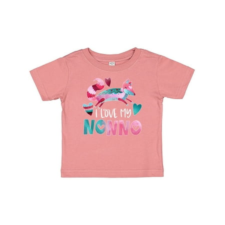 Inktastic I Love My Nonno Pink and Blue Fox with Hearts Gift Baby Boy or Baby Girl T-Shirt
Inktastic I Love My Nonno Pink and Blue Fox with Hearts Gift Baby Boy or Baby Girl T-Shirt