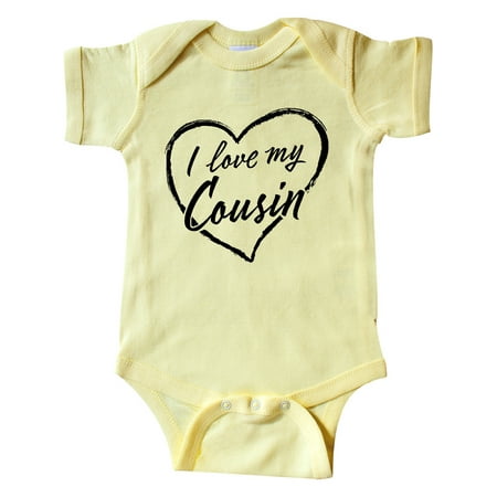 Inktastic I Love My Cousin in Black Chalk Heart Gift Baby Boy or Baby Girl Bodysuit
Inktastic I Love My Cousin in Black Chalk Heart Gift Baby Boy or Baby Girl Bodysuit