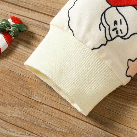 kpoplk Newborn Christmas Outfit Baby Boys Girls Matching Christmas Prints Clothes Top T Shirt Pants Boy Christmas Outfits(Beige)
kpoplk Newborn Christmas Outfit Baby Boys Girls Matching Christmas Prints Clothes Top T Shirt Pants Boy Christmas Outfits(Beige)