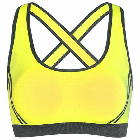 wendunide sports bras for women Women s no steel ring cross back adjustment Yoga running bra Yoga Bra Yellow S
wendunide sports bras for women Women s no steel ring cross back adjustment Yoga running bra Yoga Bra Yellow S