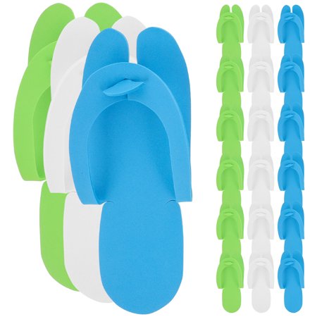BESTONZON 24 Pair Unisex Disposable Slipper Folding EVA Slippers Portable for Slippers Travel Hotel (3mm Mixed Color)
BESTONZON 24 Pair Unisex Disposable Slipper Folding EVA Slippers Portable for Slippers Travel Hotel (3mm Mixed Color)
