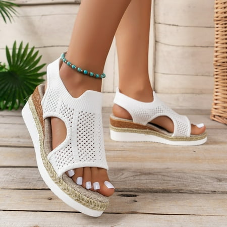 Sandals for Skinny Feet High-Quality Great Womens Casual Sandals for Summer Platform Wedge Sandals Women Comfy Durable Beautiful Platform Sandals Women Comfortable
Sandals for Skinny Feet High-Quality Great Womens Casual Sandals for Summer Platform Wedge Sandals Women Comfy Durable Beautiful Platform Sandals Women Comfortable